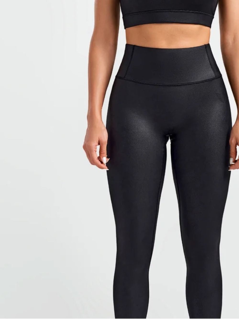 High-Rise Black Sculpting Leggings